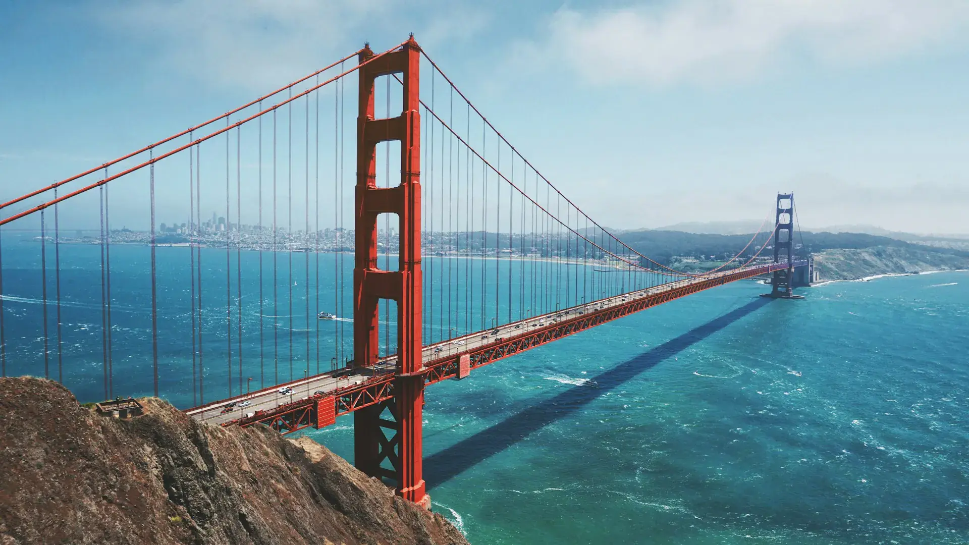 Golden Gate Bridge i San Francisco, USA Golden Gate Bridge i San Francisco, USA