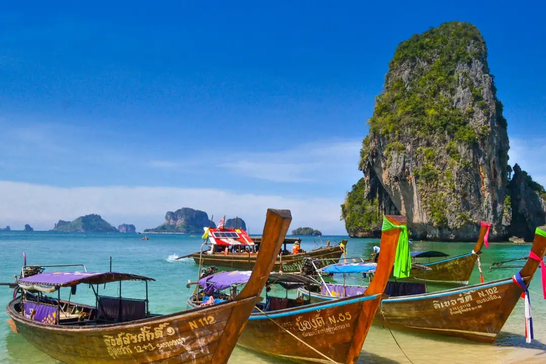 Thailand strand och tropiskt paradis