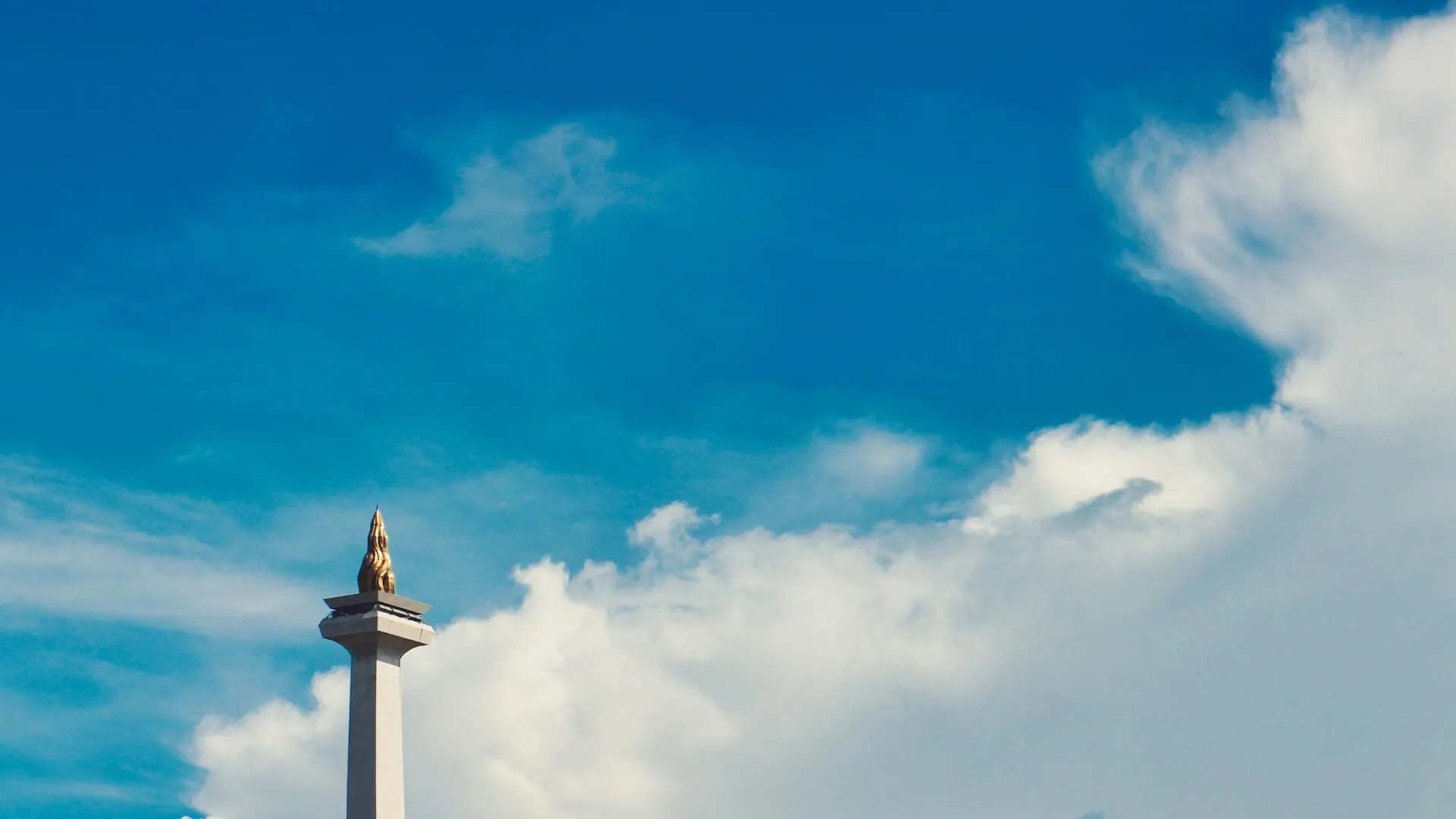 Nationalmonumentet Monas i Jakarta, Indonesien Nationalmonumentet Monas i Jakarta, Indonesien