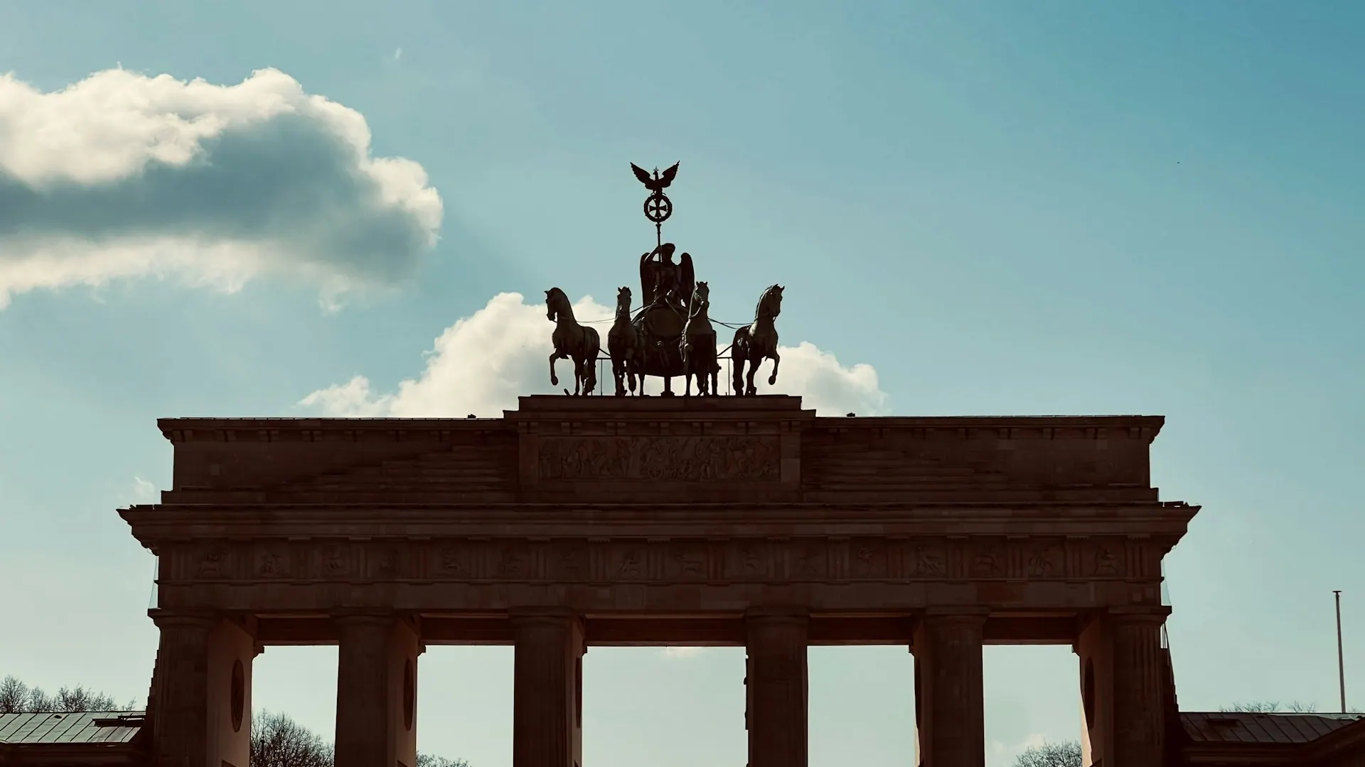 Brandenburger Tor i Berlin, Tyskland Brandenburger Tor i Berlin, Tyskland
