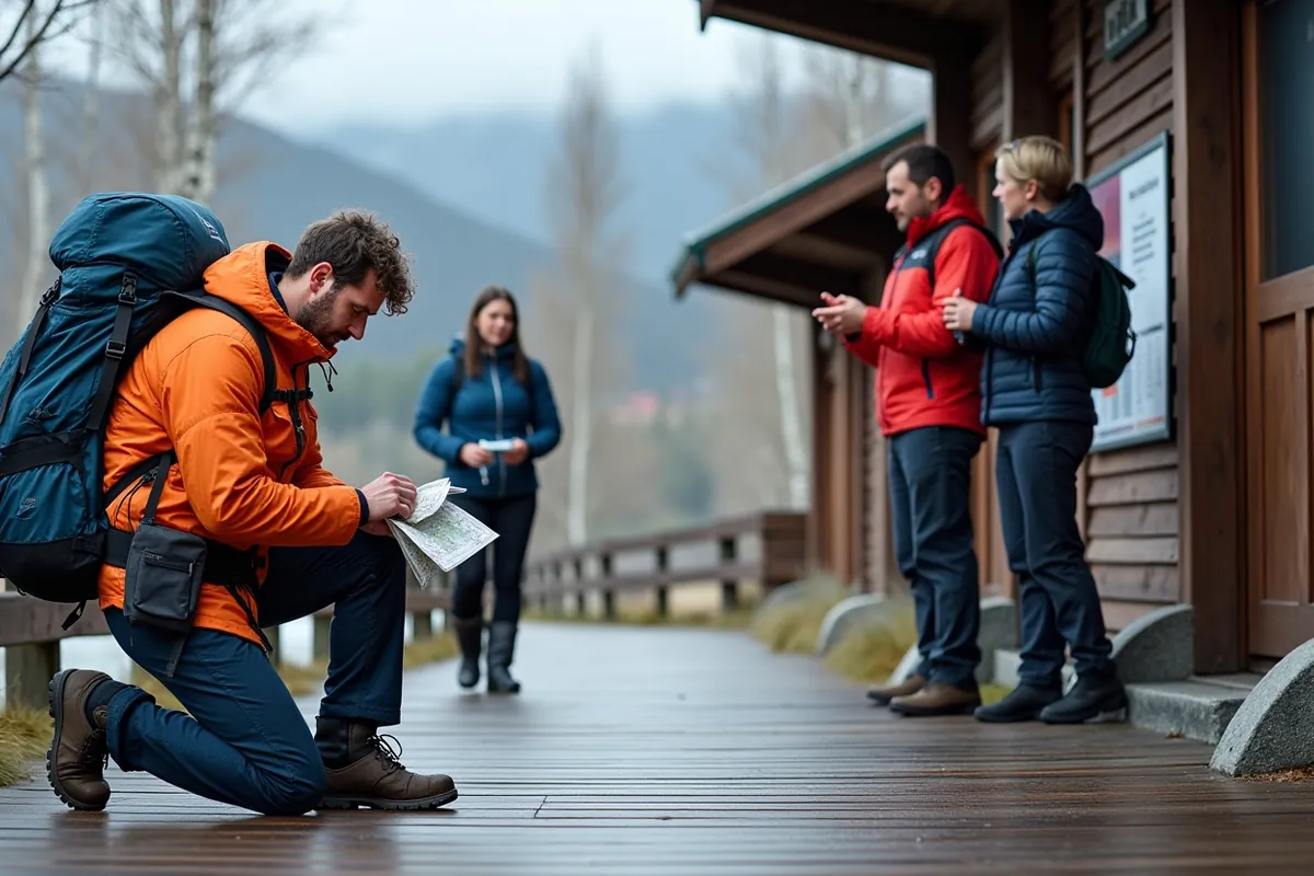 Packing for mountain hiking in Sweden with weather layers and mosquito protection - VIZA.se